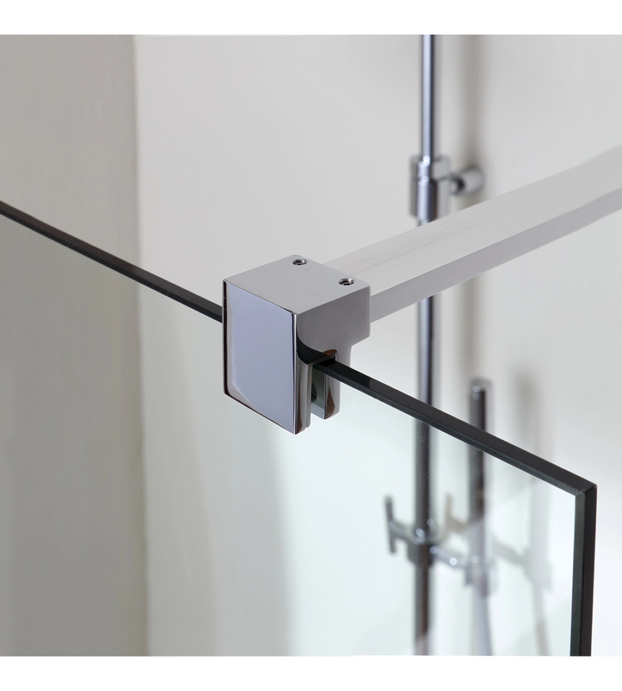 BOX DOCCIA WALK-IN CROMATO, 110X190 CM
